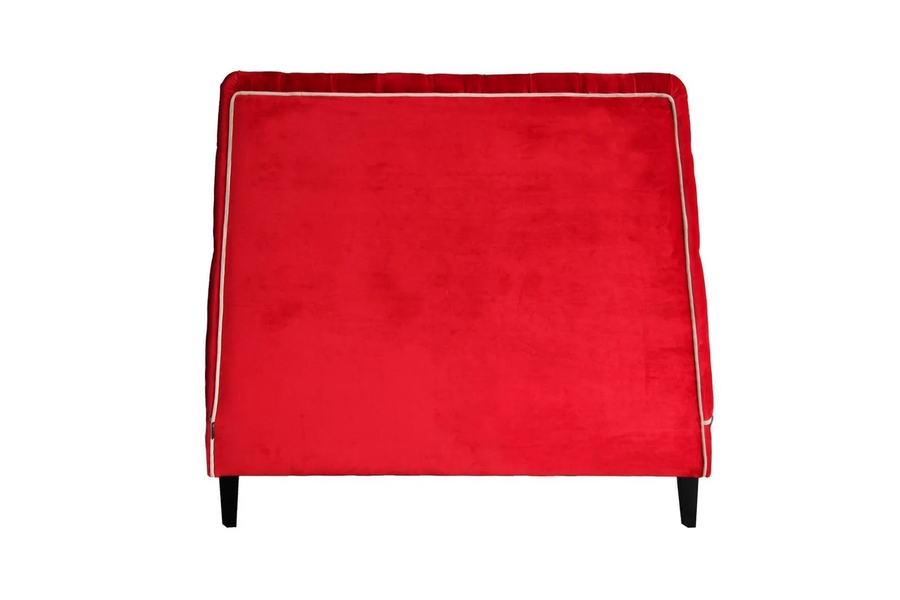 Sitzbank Sofa Ciracuse - Rot Samt - 110 x 70 x 120 cm - Luxury Customizable Dining Sitzbank