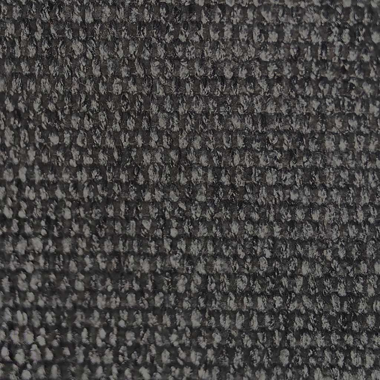 Speisestuhl Bari - San Remo 800 Fabric & Black Metal Legs - 58 x 64 x 85 cm