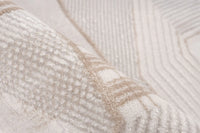 Low-Pile Rug - Pavia Beige / Silver