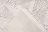Low-Pile Rug - Pavia Beige / Silver