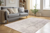 Low-Pile Rug - Pavia Silver / Cream