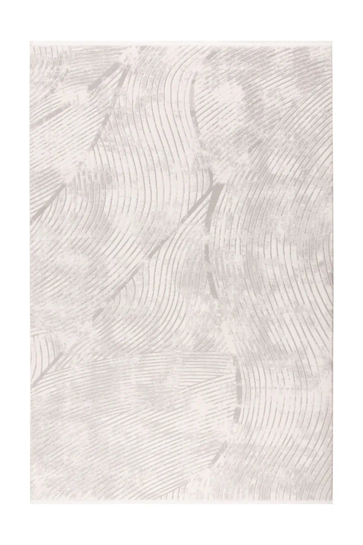 Low-Pile Rug - Pavia Silver / Cream