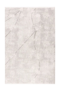Low-Pile Rug - Pavia Silver / Cream