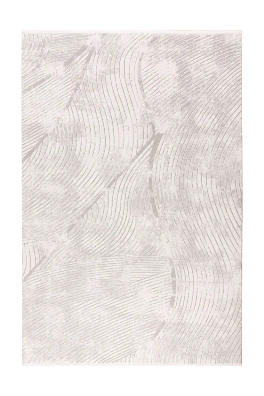 Low-Pile Rug - Pavia Silver / Cream