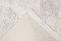 Low-Pile Rug - Pavia Beige / Silver Abstract 3