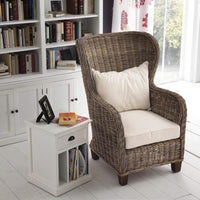 King Kubu Rattan Arm Chair Mit Cushion
