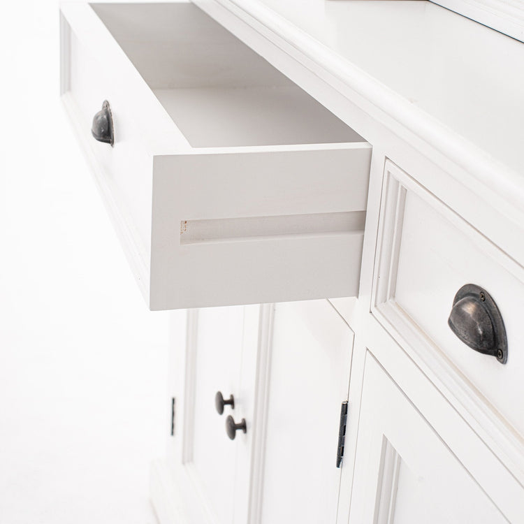 Kitchen Hutch Cabinet with 5 Doors 3 Drawers - Lifestyle-Aufnahme | Marcottestyle
