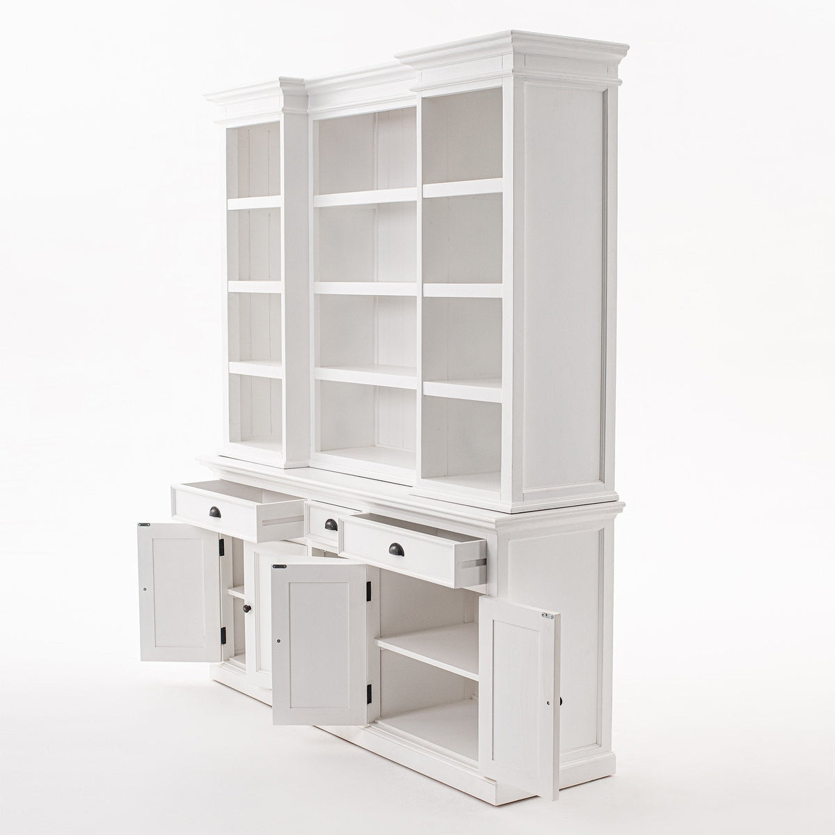 Kitchen Hutch Cabinet with 5 Doors 3 Drawers - Lifestyle-Aufnahme | Marcottestyle