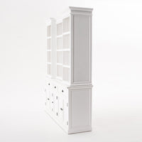 Vaisselier de cuisine Armoire avec 5 Portes 3 Tiroirs