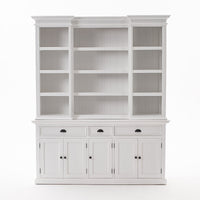 Vaisselier de cuisine Armoire avec 5 Portes 3 Tiroirs