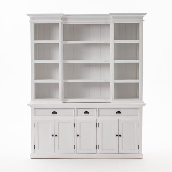 Kitchen Hutch Cabinet with 5 Doors 3 Drawers | Marcottestyle