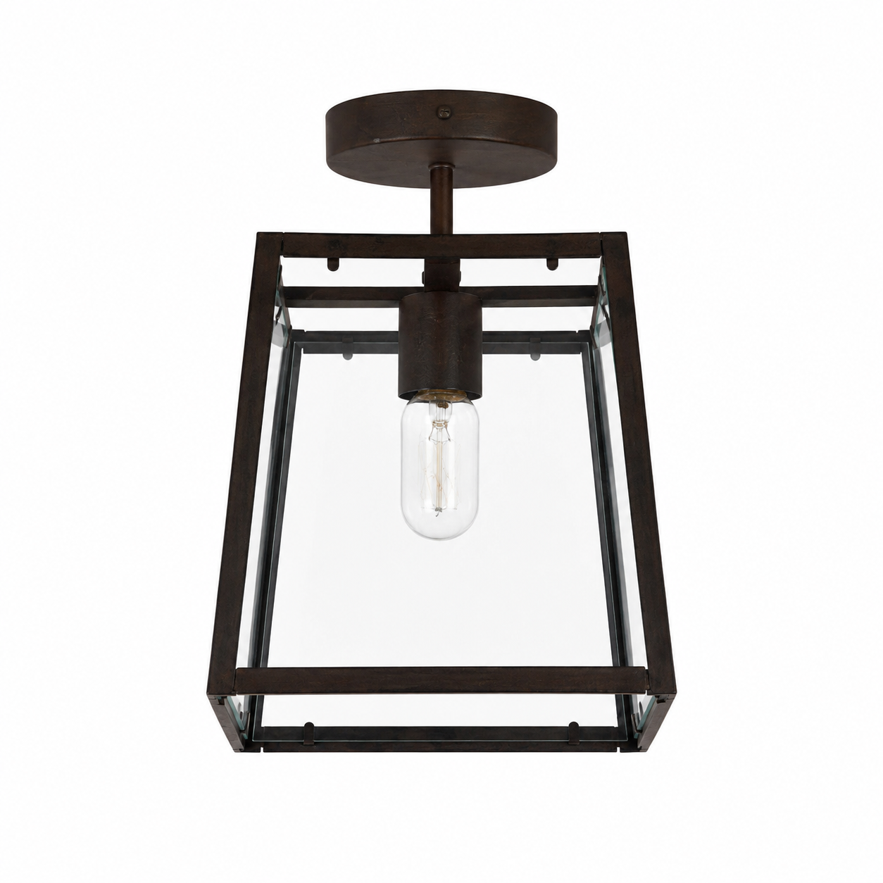 Ceiling Lamp Laila 6866R - Rust - Front view