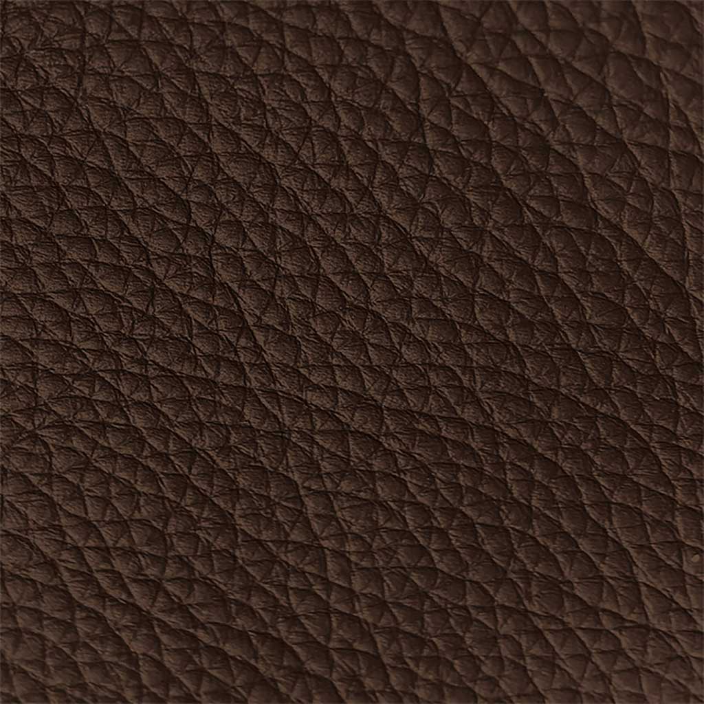 Eetstoel Ferrara - Donker Bruin Leder & Black Swivel Base - 61 x 61 x 85 cm
