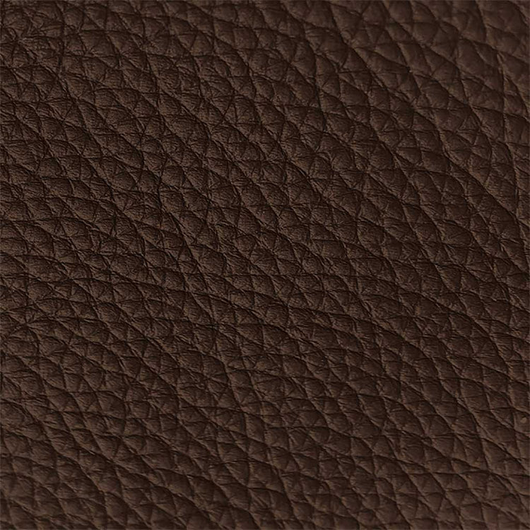 Eetstoel Ferrara - Donker Bruin Leder & Black Swivel Base - 61 x 61 x 85 cm
