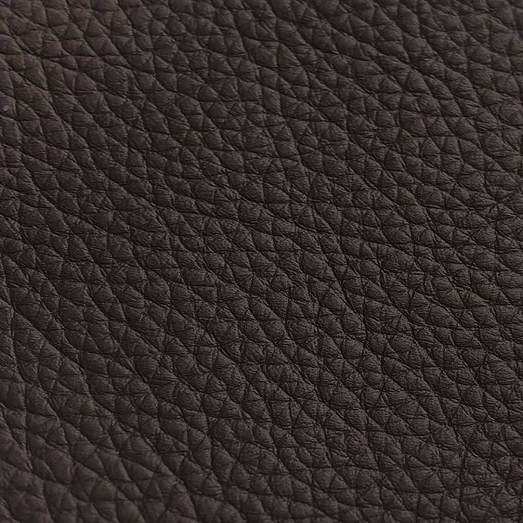 B918 dark brown leather swatch