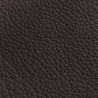 B918 dark brown leather swatch