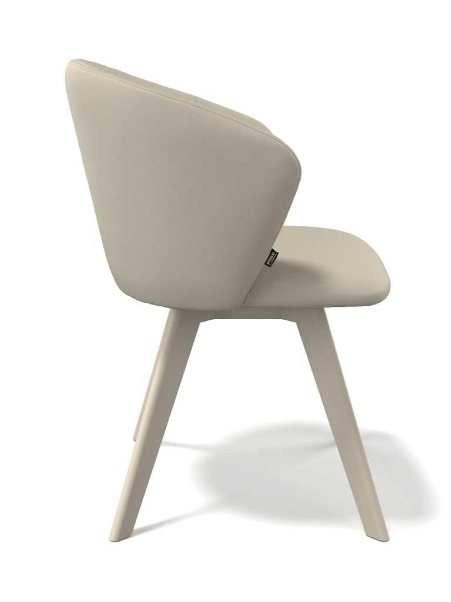Leder dining chair Catania - MCS