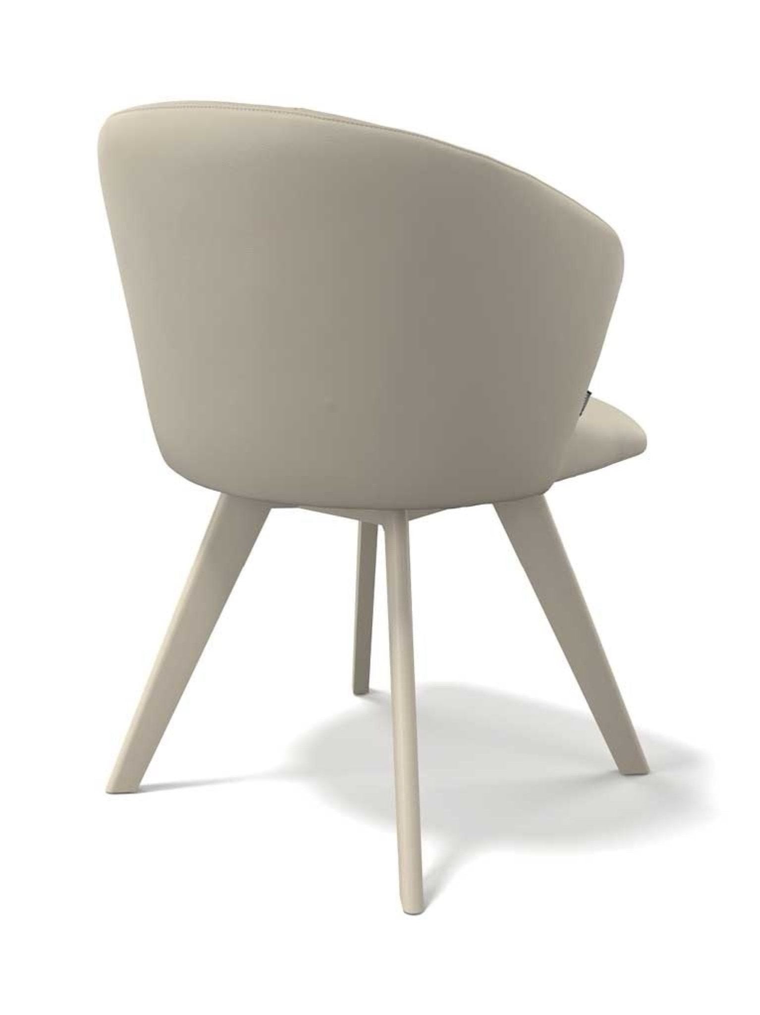 Leder dining chair Catania - MCS