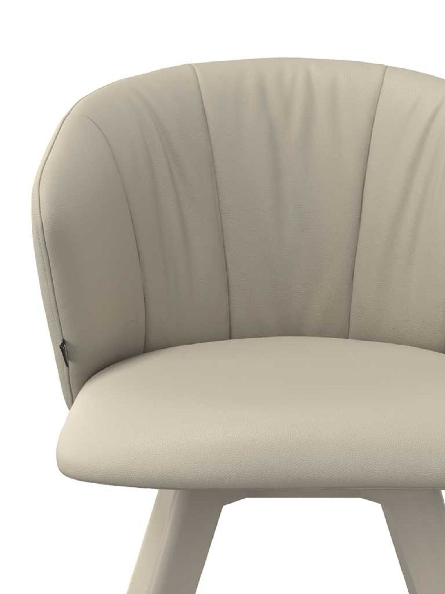 Leder dining chair Catania - MCS