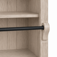 Library bookcase - Chartres - Solid Oak - 290 x 40 x 257 cm - Oak