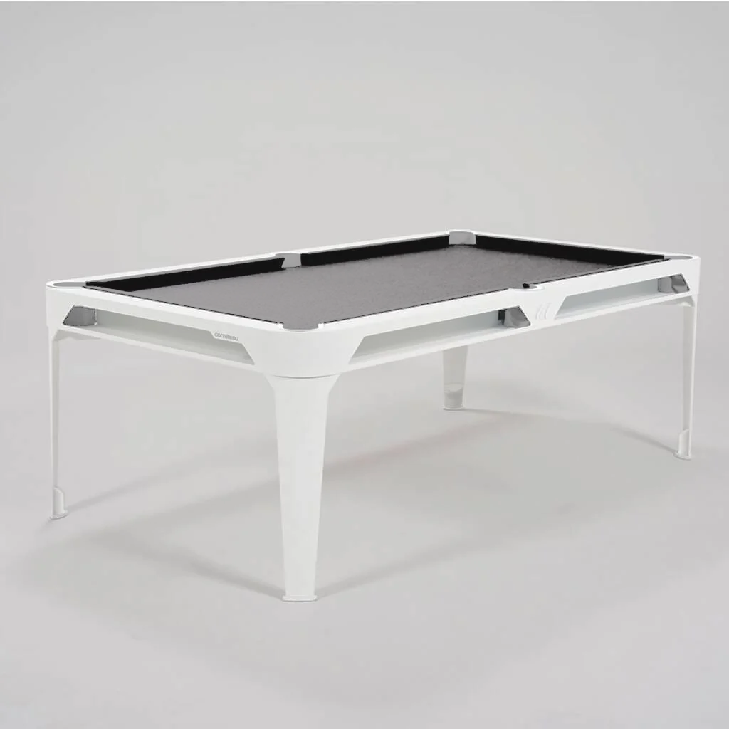 Outdoor Pool & Esstisch 7FT Weiß
