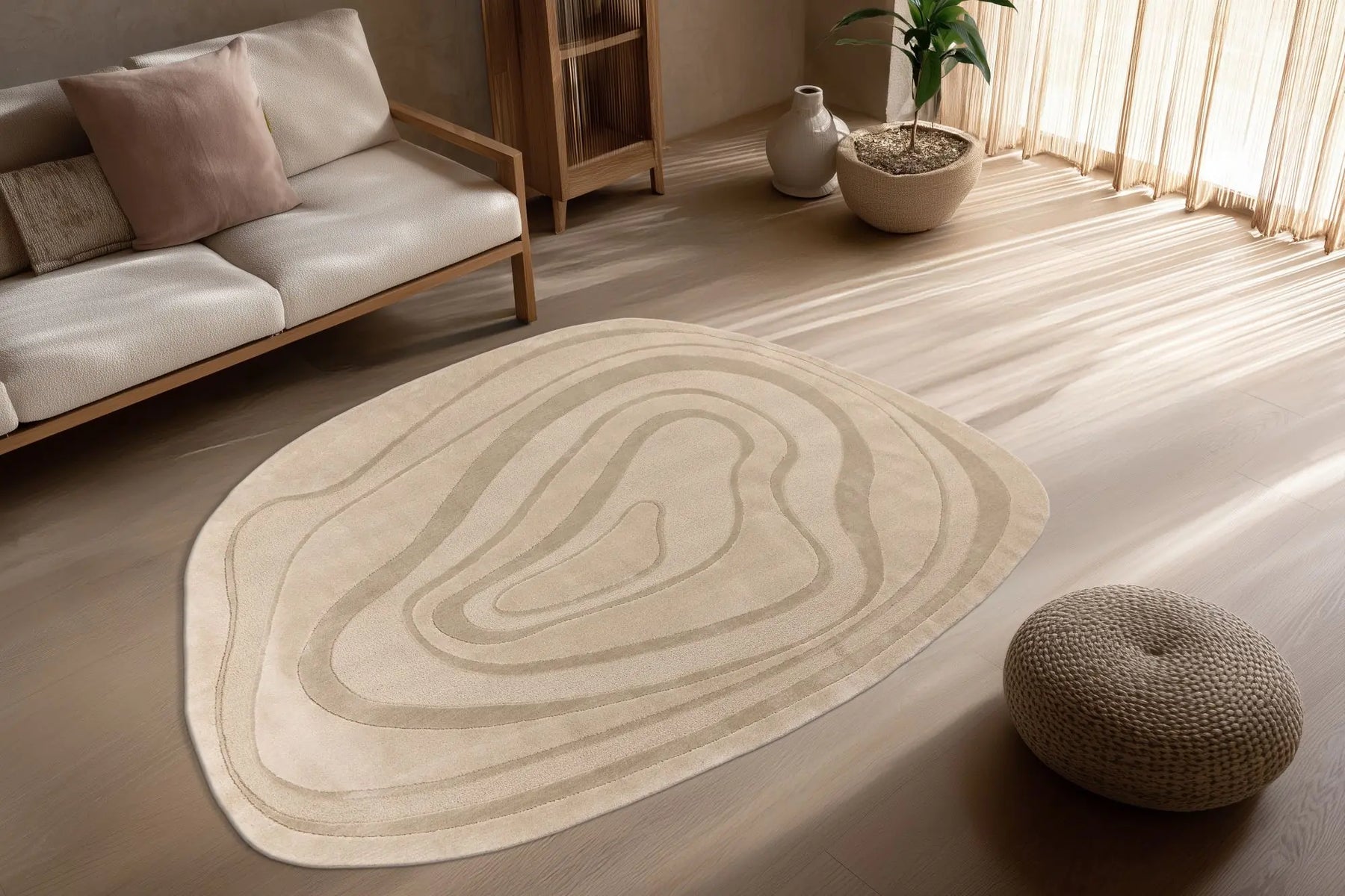 Organic Rug - Quintano Beige