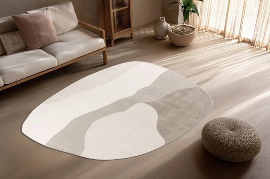 Organic Rug - Quintano Cream / Silver