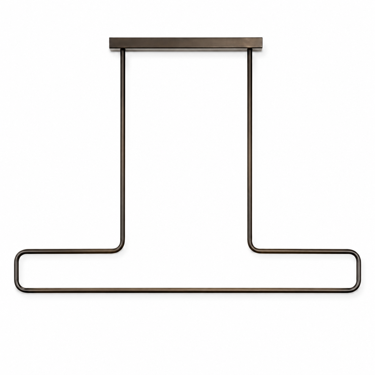 Lampada a sospensione Loki 7968B - Bronze pendant lamp - Vista frontale | Marcottestyle