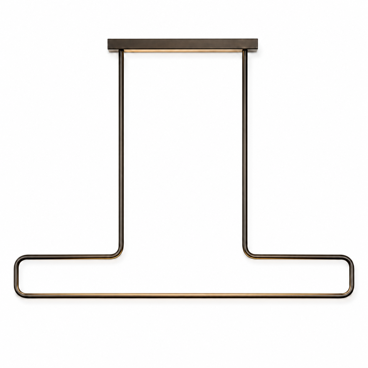 Hängelampe Loki 7968B - Bronze pendant lamp illuminated mit warm light