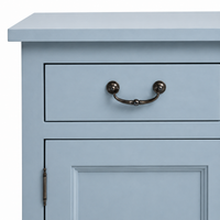 Sideboard - Lorient - Solid Pine - 176 x 50 x 90 cm - Light blue