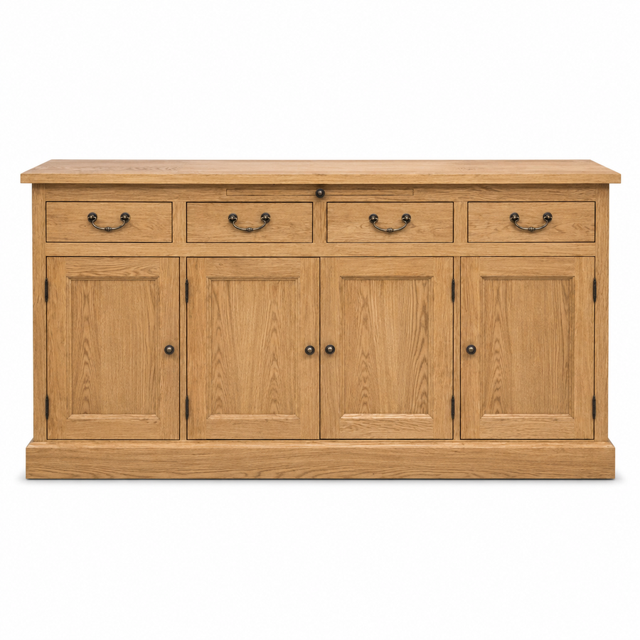 Sideboard - Lorient - Solid Oak - 176 x 50 x 90 cm - Oak