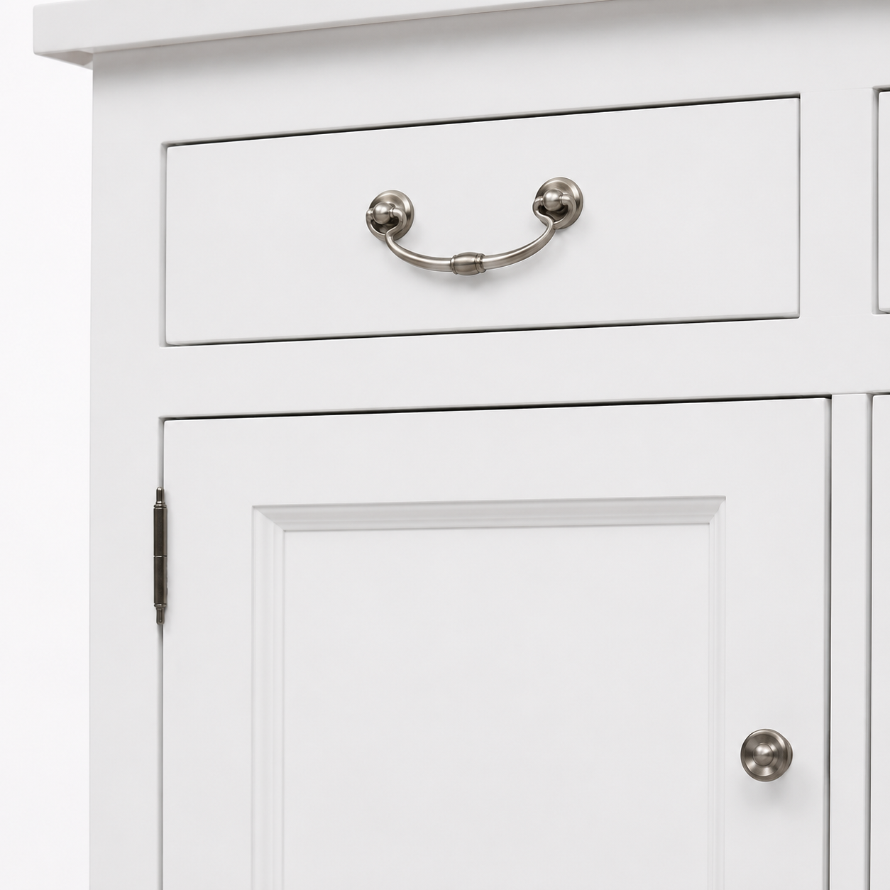 Sideboard - Lorient - Solid Pine - 176 x 50 x 90 cm - White