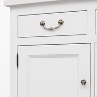 Sideboard - Lorient - Solid Pine - 176 x 50 x 90 cm - White