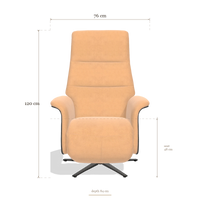 Recliner Atlas 6685, dimensions 76 x 84 x 120 cm