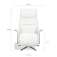 Recliner Atlas 6685, dimensions 76 x 84 x 120 cm