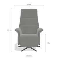 Recliner Atlas 6685, dimensions 76 x 84 x 120 cm