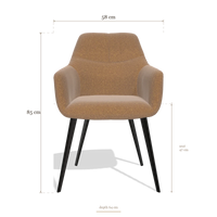 Dining Chair Bari 6405, dimensions 58 x 64 x 85 cm