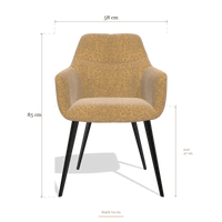 Dining Chair Bari 6405, dimensions 58 x 64 x 85 cm