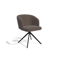 Dining Chair Elise - Leather B535 - Swivel Legs