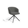 Dining Chair Elise - Leather B945 - Swivel Legs