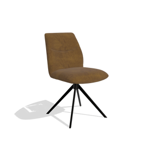 Sedia da pranzo senza braccioli Ferrara - Adore 132 - Base girevole