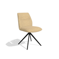 Armless Dining Chair Ferrara - Mito 170 - Swivel Legs