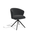 Esszimmerstuhl Lecce - Leder B500 - Drehfuß
