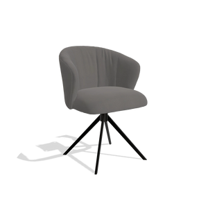 Dining Chair Lecce - Leather B584 - Swivel Legs