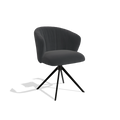 Eetkamerstoel Lecce - Leder B900 - Draaivoet