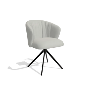 Dining Chair Lecce - Leather B970 - Swivel Legs