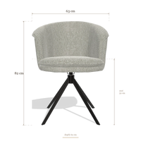 Dining Chair Lena 6581, dimensions 63 x 62 x 82 cm
