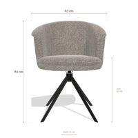 Dining Chair Lena 6581, dimensions 63 x 62 x 82 cm