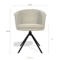 Dining Chair Lena 6581, dimensions 63 x 62 x 82 cm