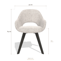 Dining Chair Marino 6608, dimensions 59 x 62 x 84 cm